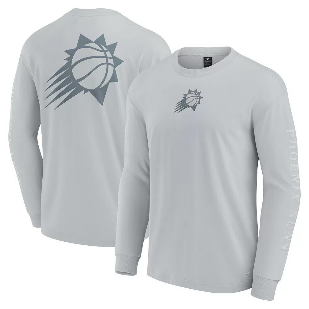 Men's Fanatics Gray Phoenix Suns Elements Strive Long Sleeve T-Shirt, Size: XL, Phx Grey Product Image