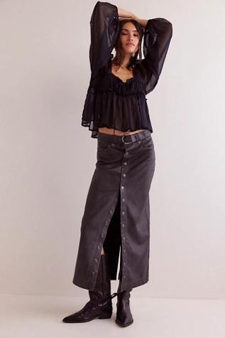 We The Free Astoria Vegan Maxi Skirt Product Image