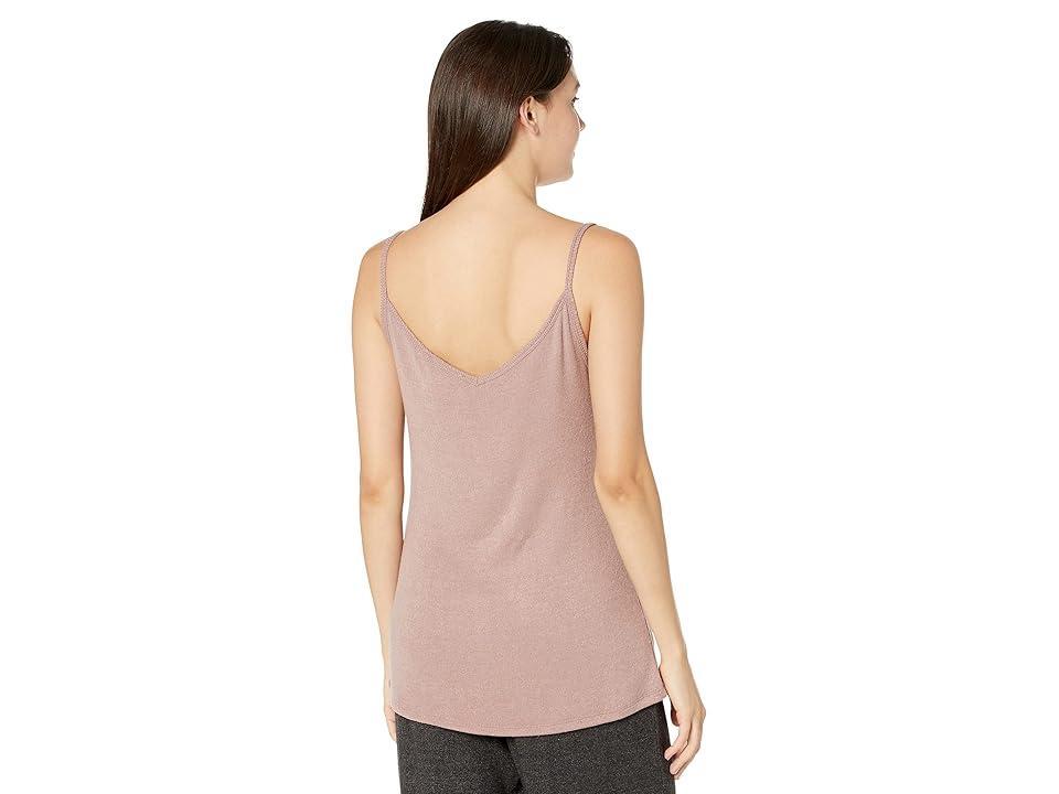 H Halston V-Neck Cami Top (Heather Nostalgia Rose) Women's Clothing Product Image