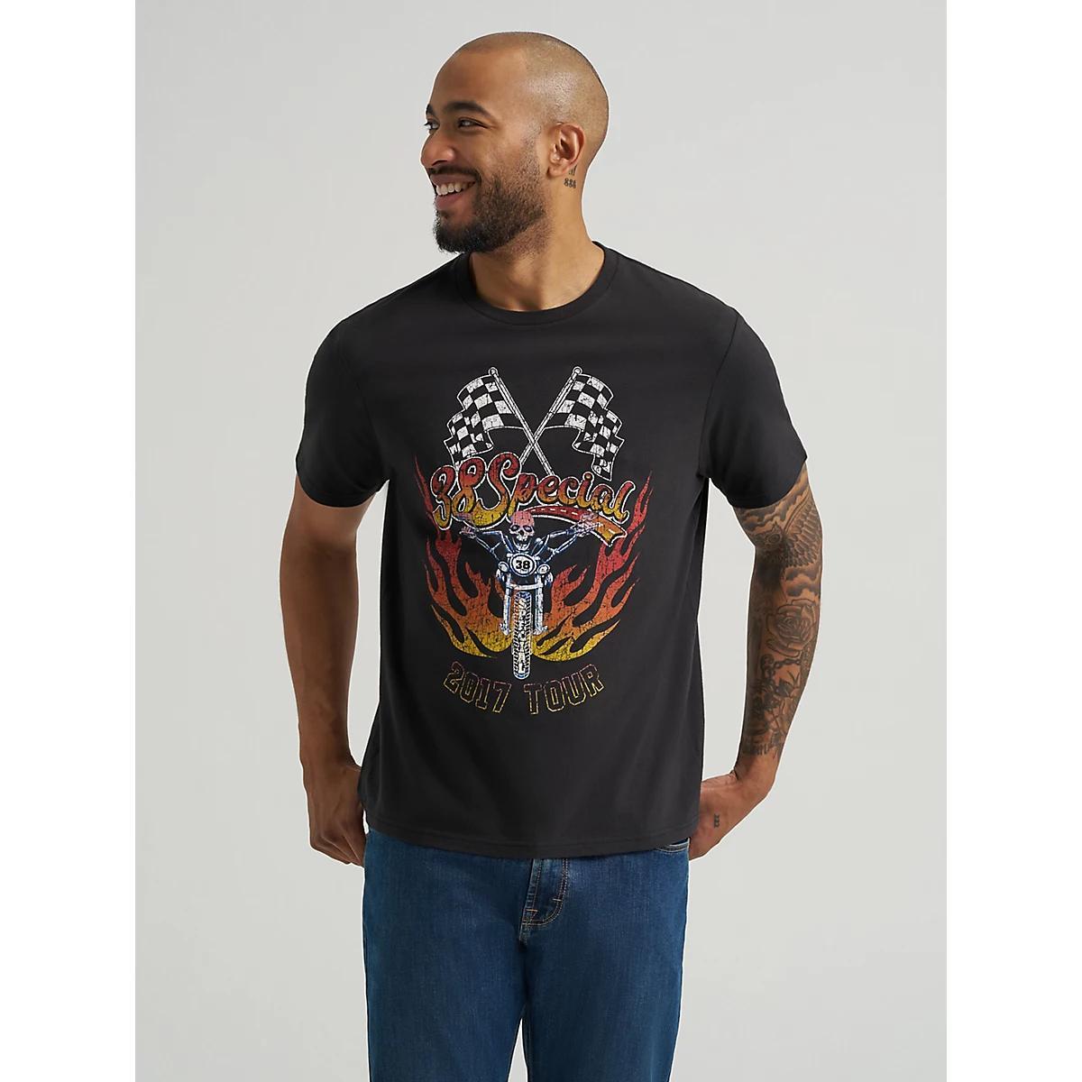Men's Fort Worth Stockyards T-Shirt | Men's SHIRTS | Wrangler® Product Image