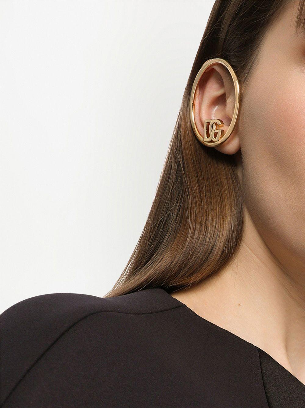 DG logo hoop earrings Product Image