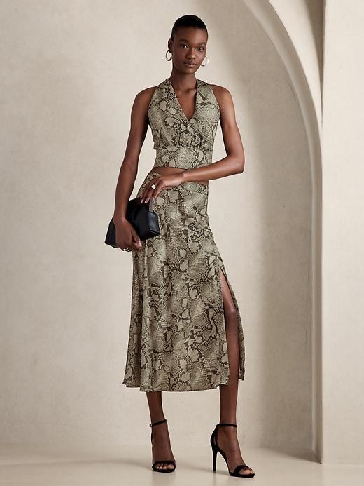 Maxi Slip Skirt Product Image