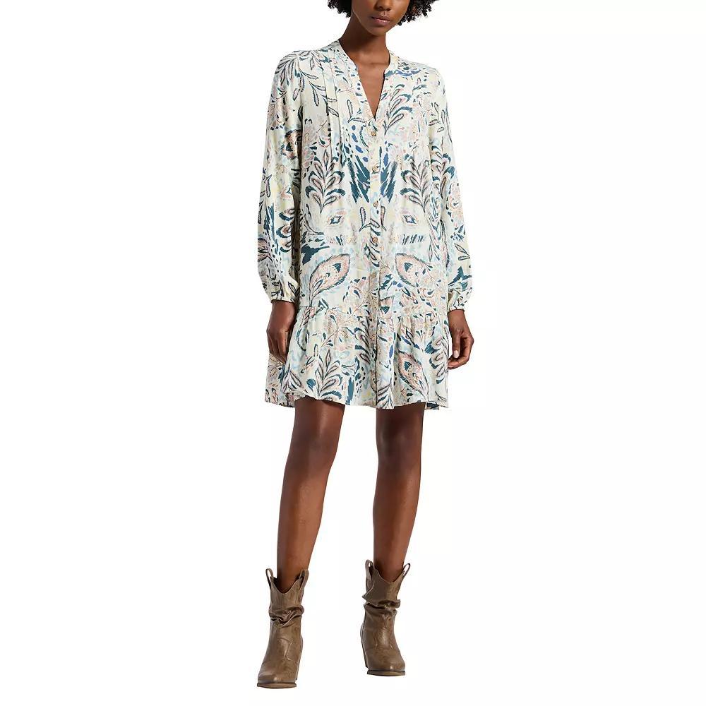 Women's Buffalo Jeans Rasha Shift Dress, Size: XS, Paisley Product Image