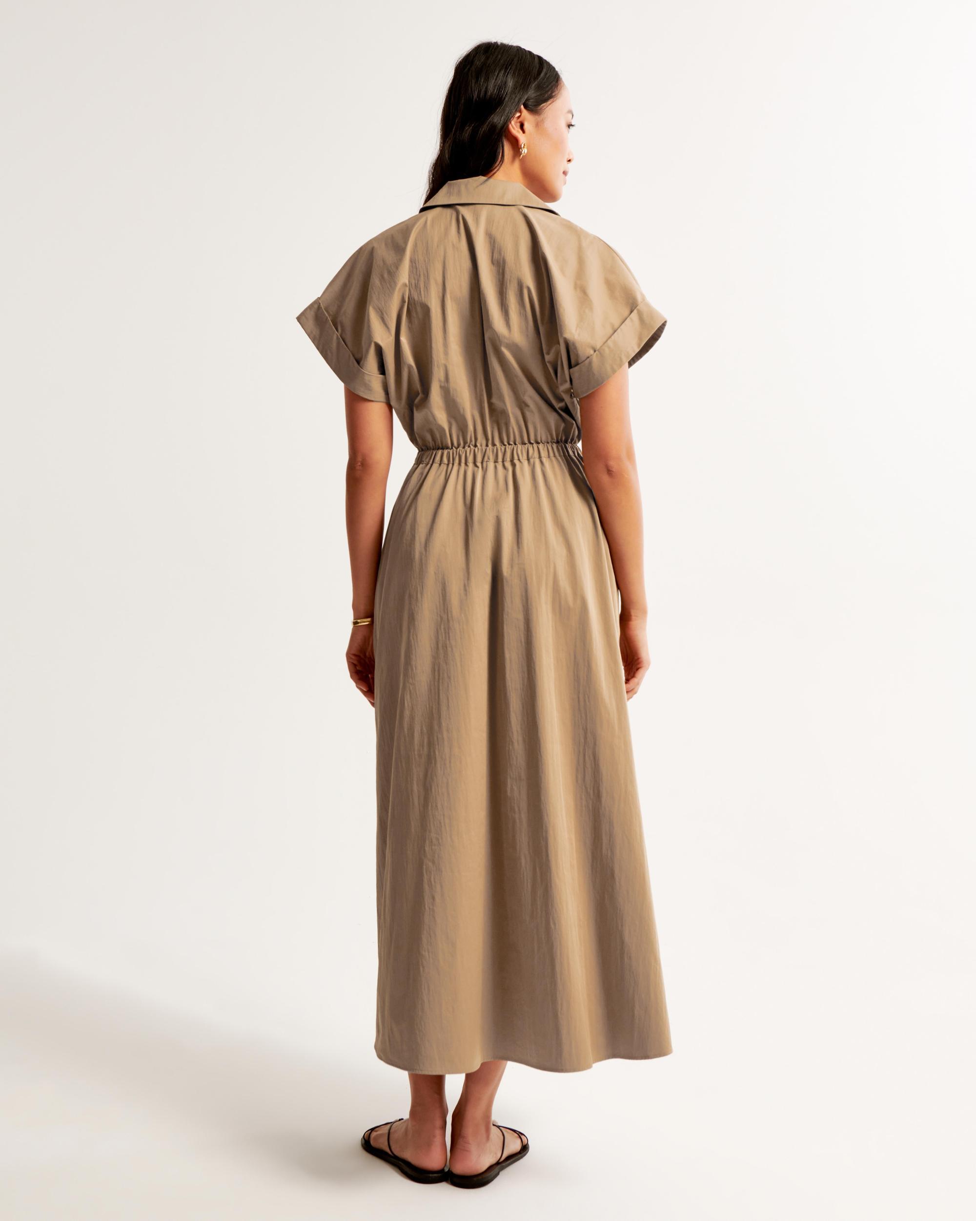 Utility Maxi Shirt Dress Product Image