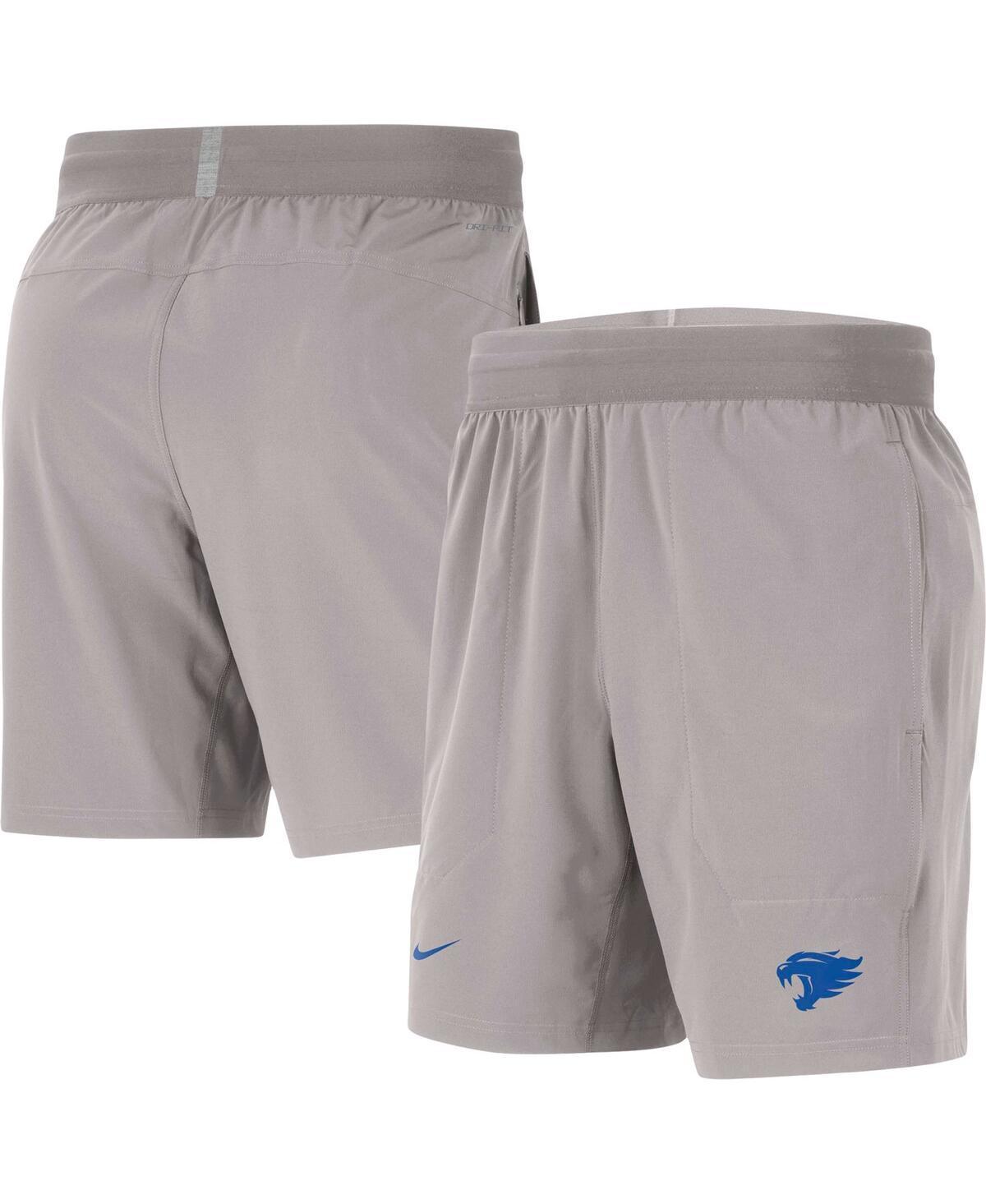 Men's Nike  Gray Kentucky Wildcats Player Performance Shorts, Size: XL, Grey Product Image