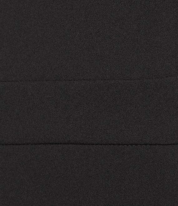 Donna Karan Square Neck Scuba Crepe Cocktail Dress Product Image