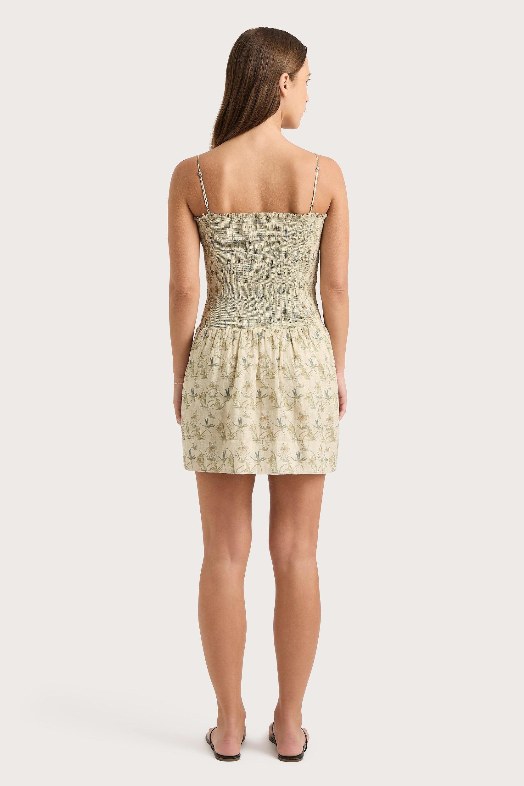 Geriba Mini Dress Daffodil Cream Product Image