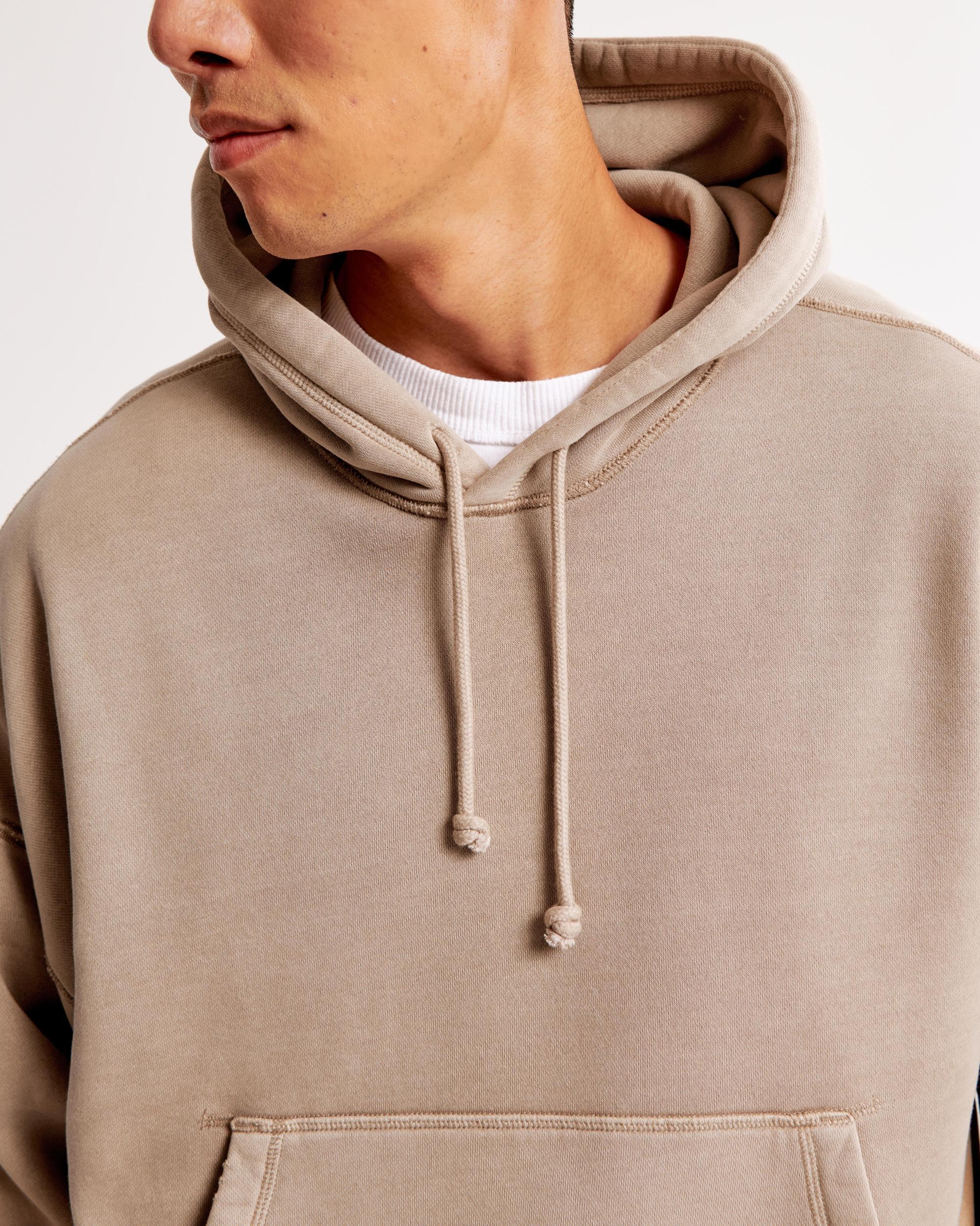 Essential Cropped Popover Hoodie Product Image