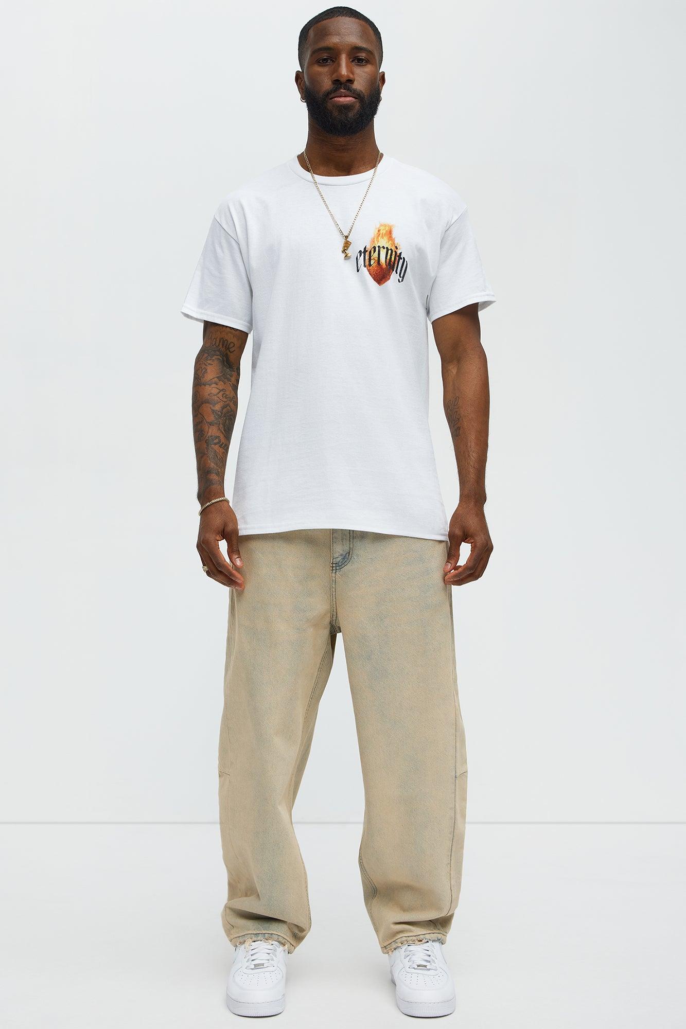 Eternal Heart Short Sleeve Tee - White Product Image