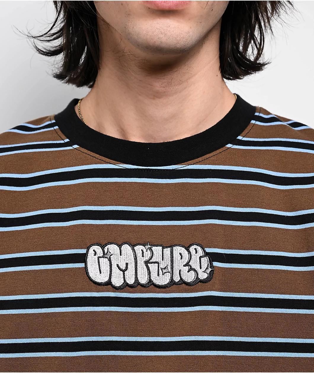 Empyre Burner Brown Knit T-Shirt Product Image
