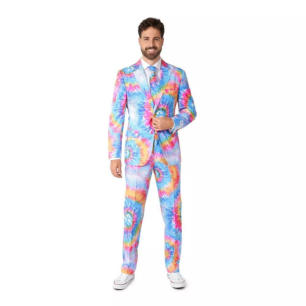 Men's OppoSuits Rainbow Glaze Suit Set, Size: 42, Multi Product Image