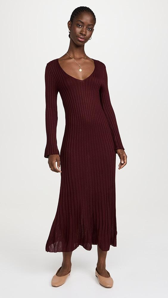 Dress To Vintage Ribbed Dress | Shopbop Product Image