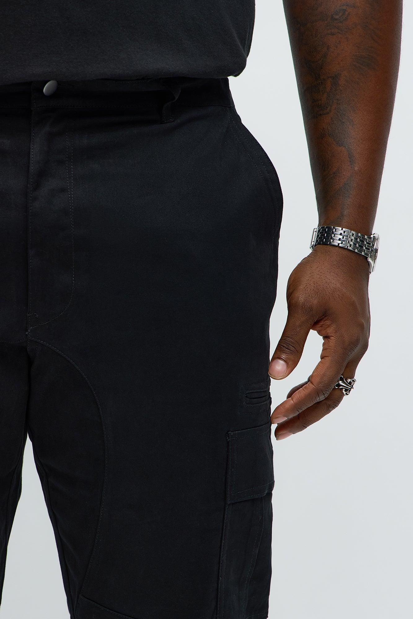 Skinny Striker Cargo Pants - Black Product Image
