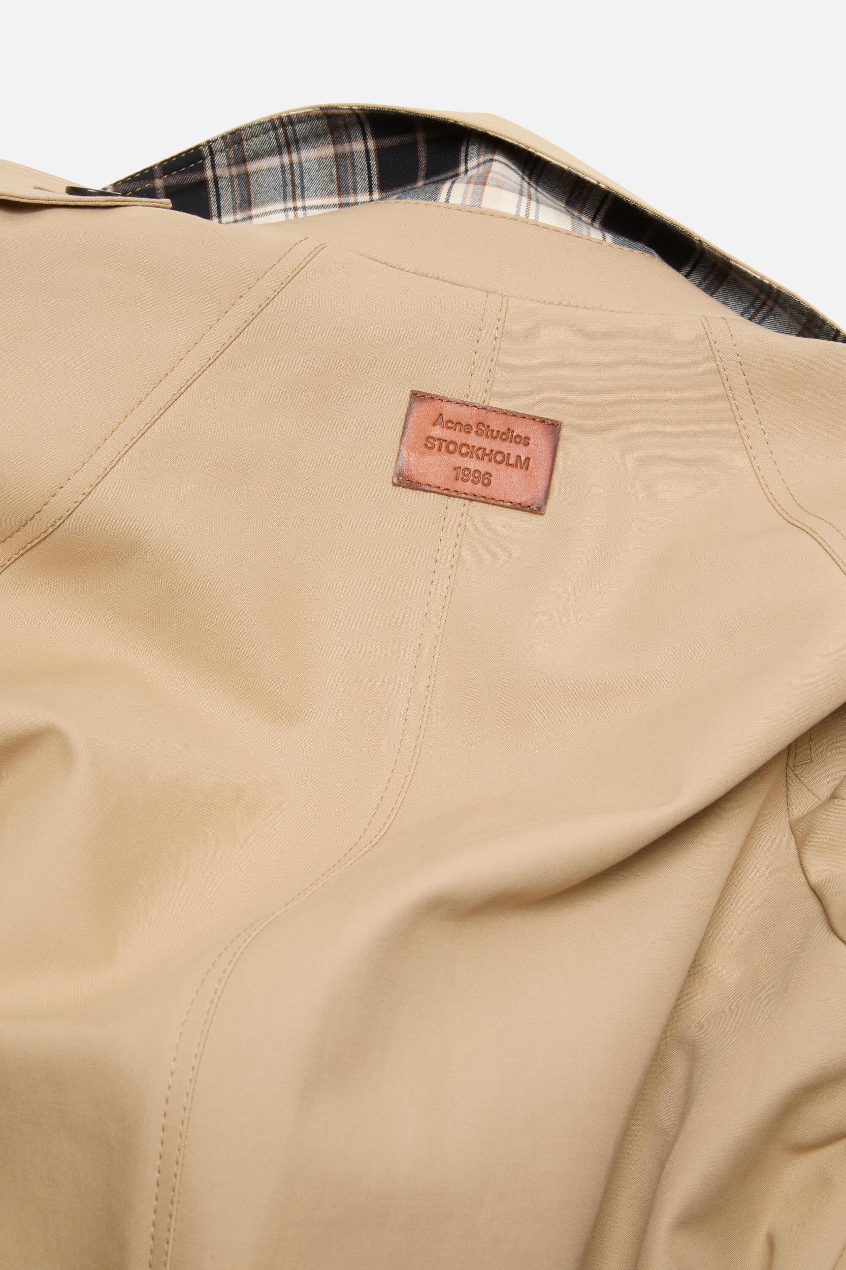 Satin Trench Coat Product Image