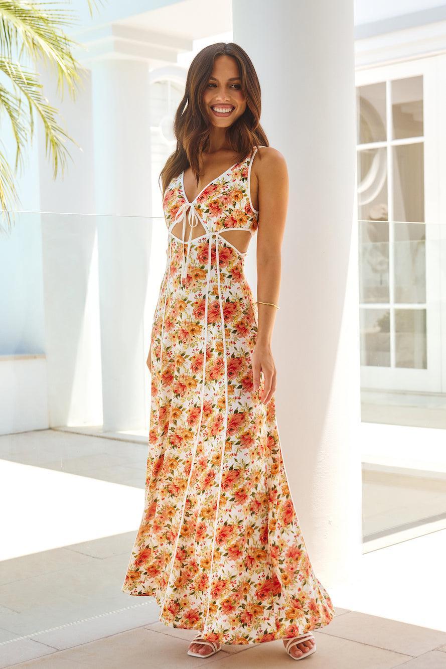 Energy Of Wildflowers Maxi Dress Floral Product Image