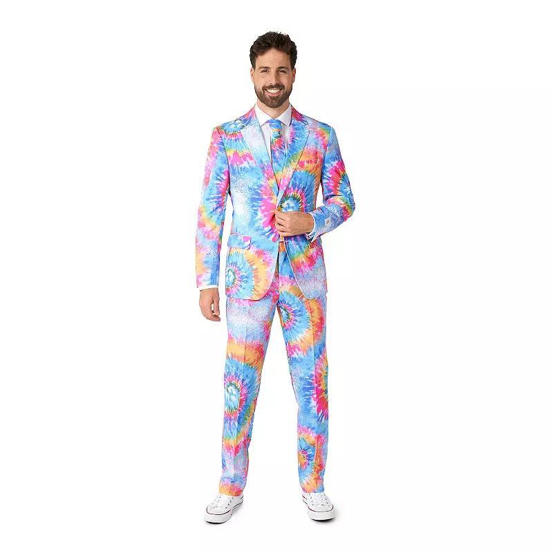 Men's OppoSuits Rainbow Glaze Suit Set, Size: 42, Multi Product Image