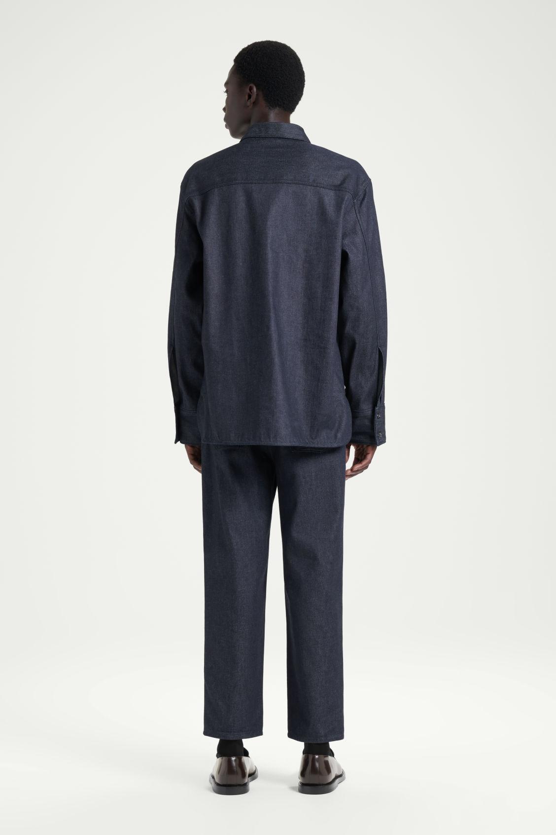 THE RAW DENIM SHIRT Product Image