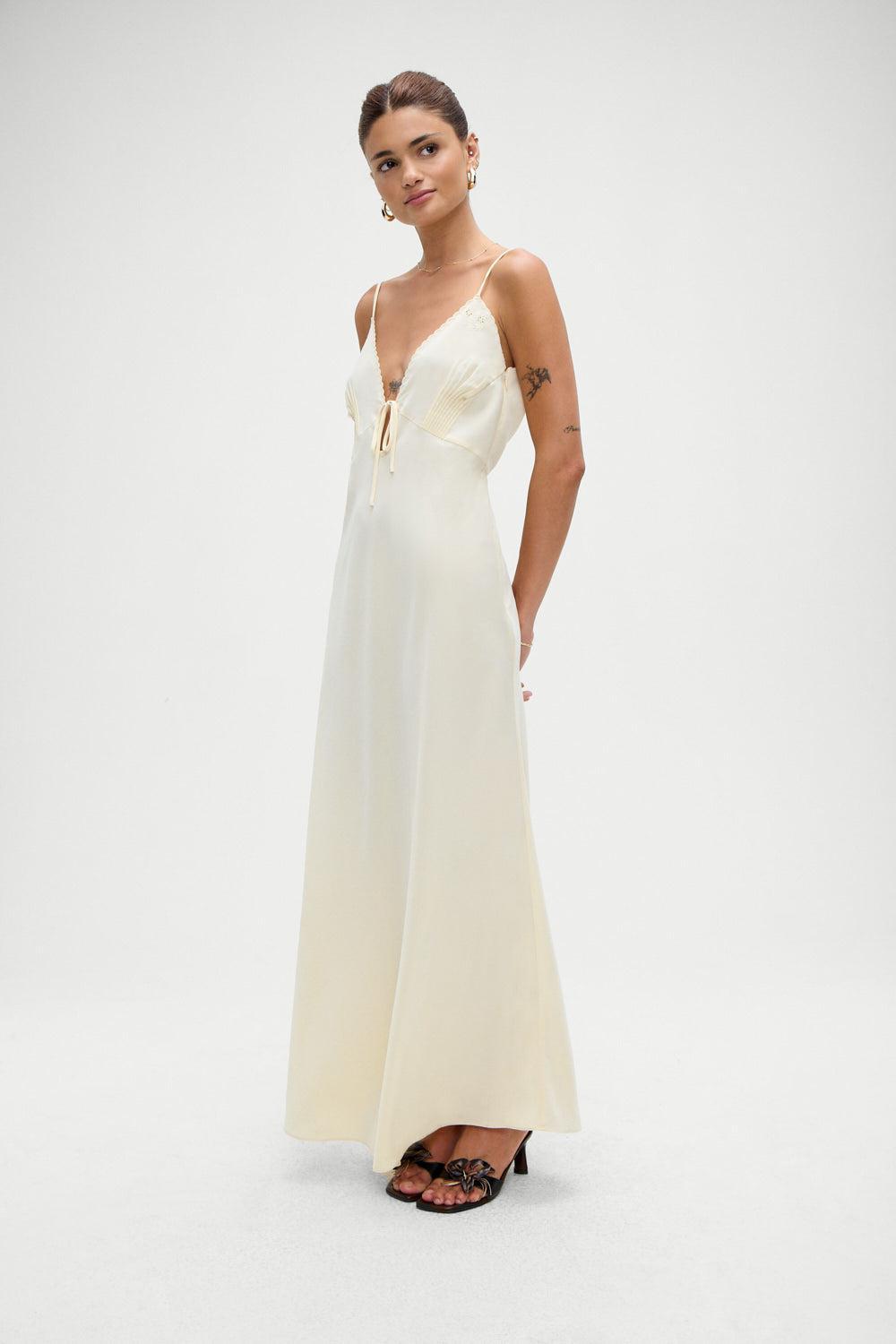 Beauty Maxi Dress - Macadamia Product Image