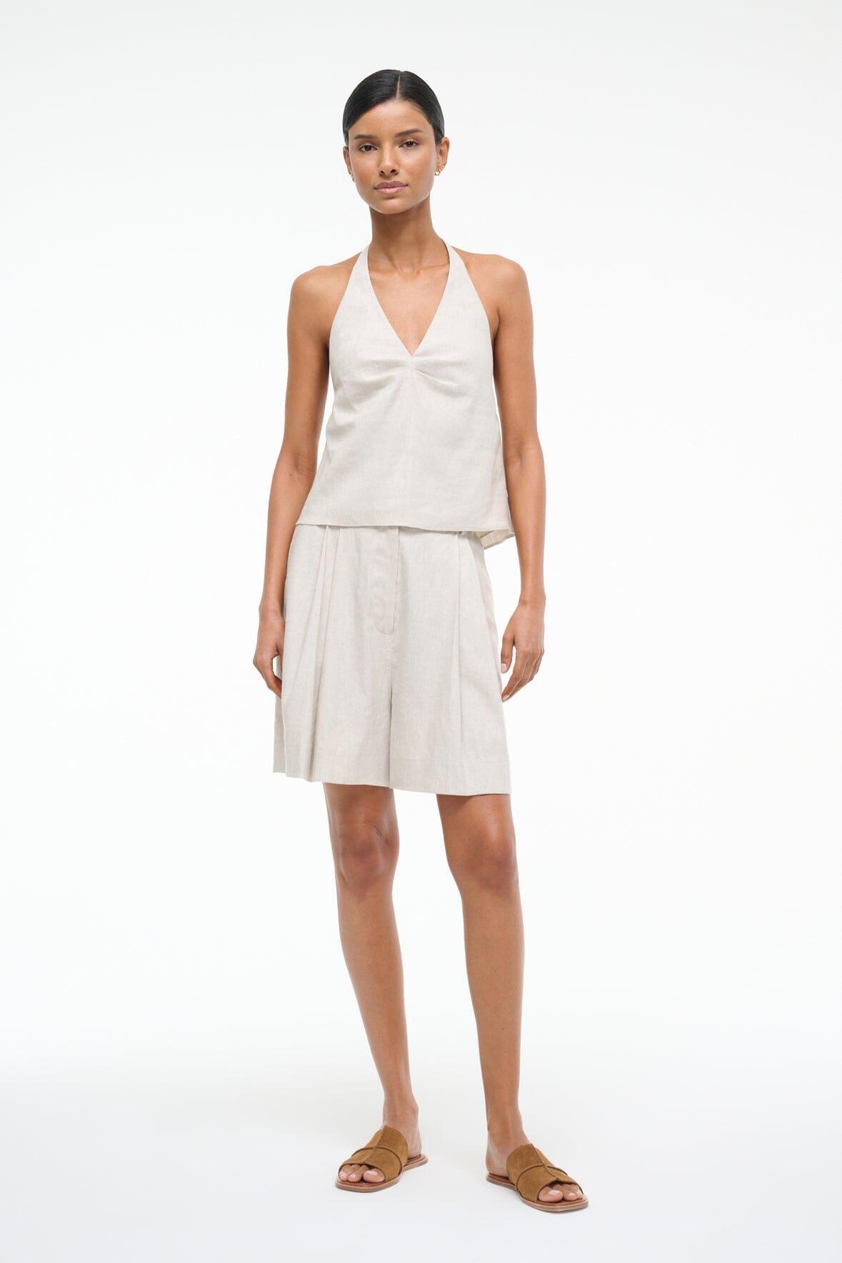 CORSO LINEN TOP | NATURAL Product Image