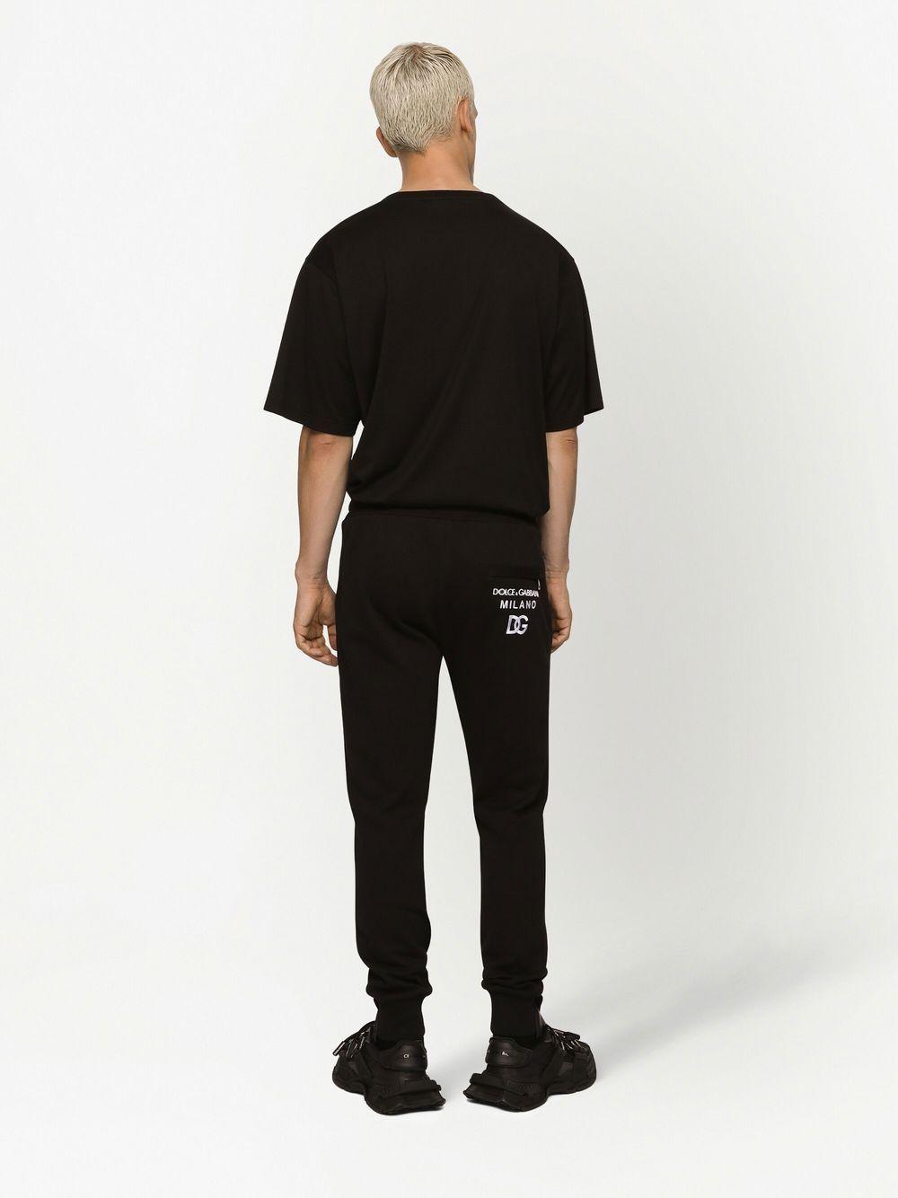 logo-embroidered cotton T-shirt Product Image