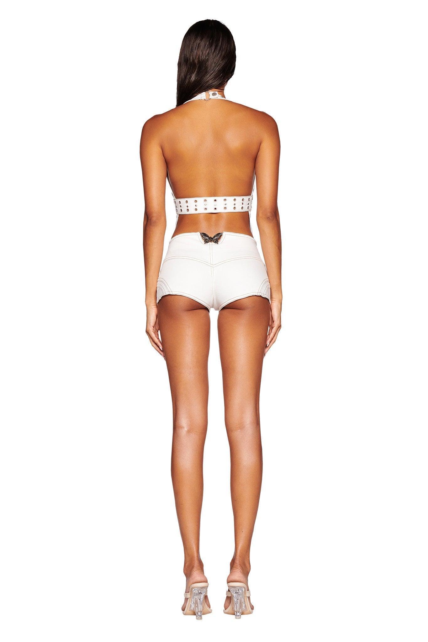 SEQUOIA SHORT - WHITE : DENIM Product Image