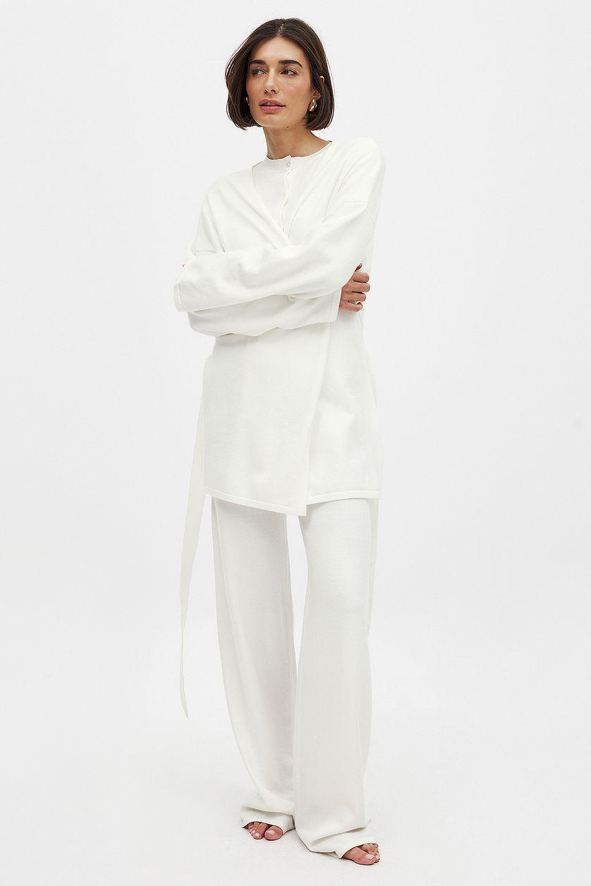 Knitted Wrap Cardigan Product Image