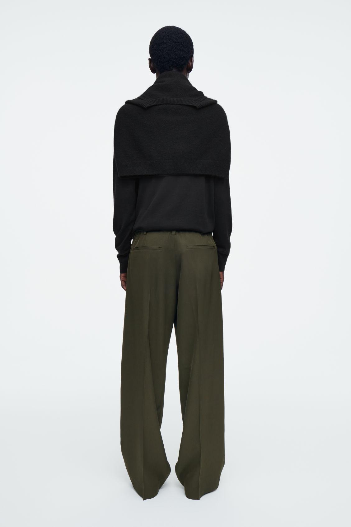 DRAWSTRING STRAIGHT-LEG PANTS Product Image
