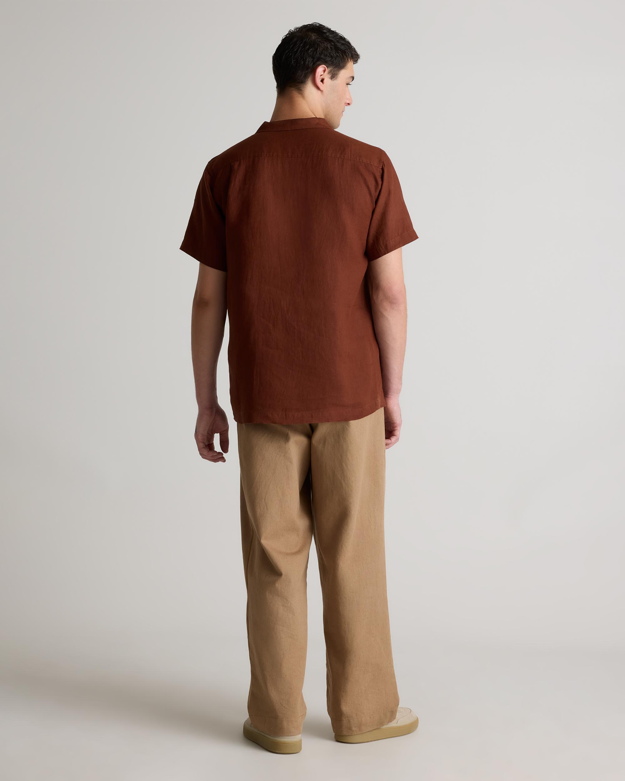 Quince | Men's 100% European Linen Camp Shirt Product Image
