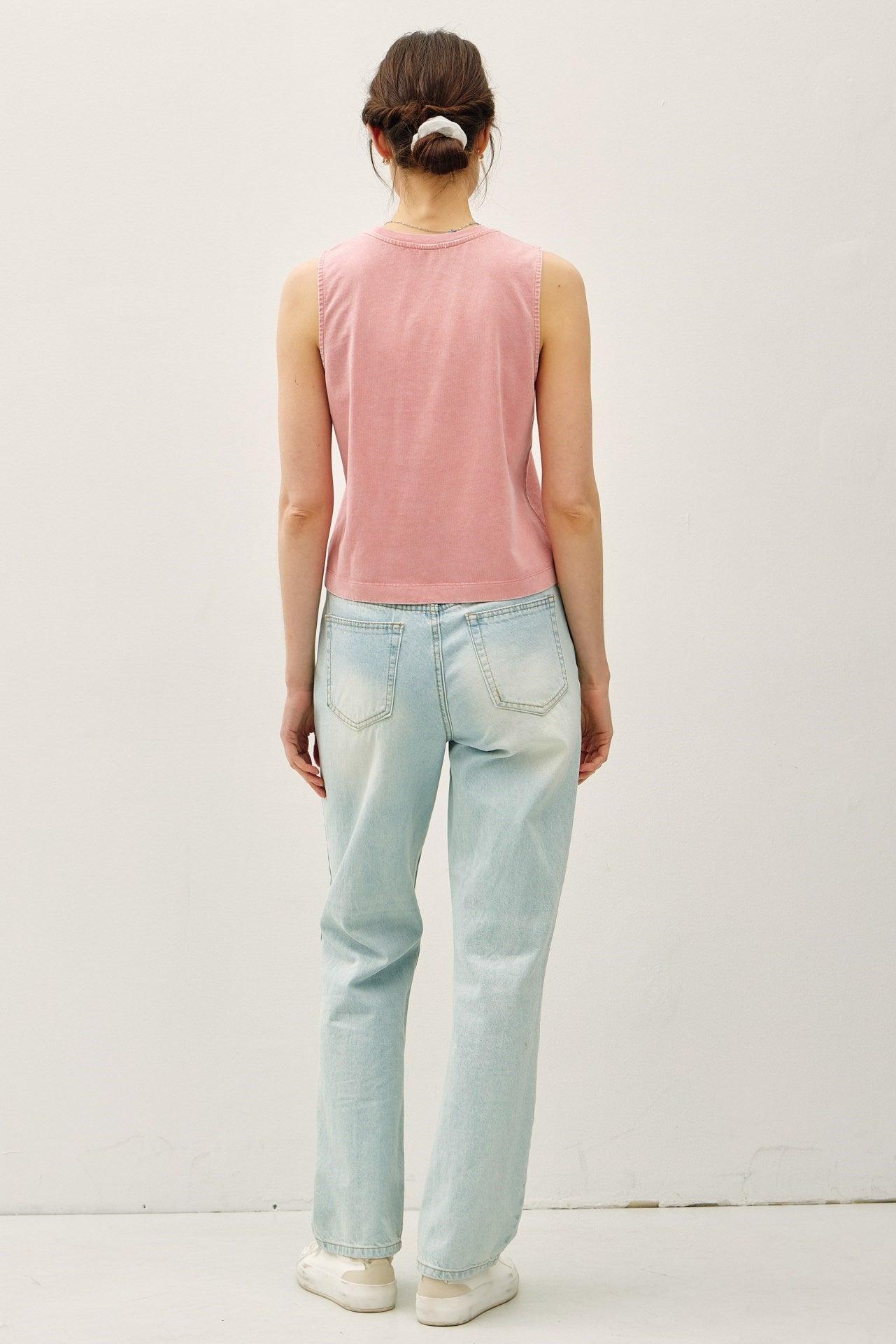 UB BASICS: WASHED & CROPPED TANK Product Image