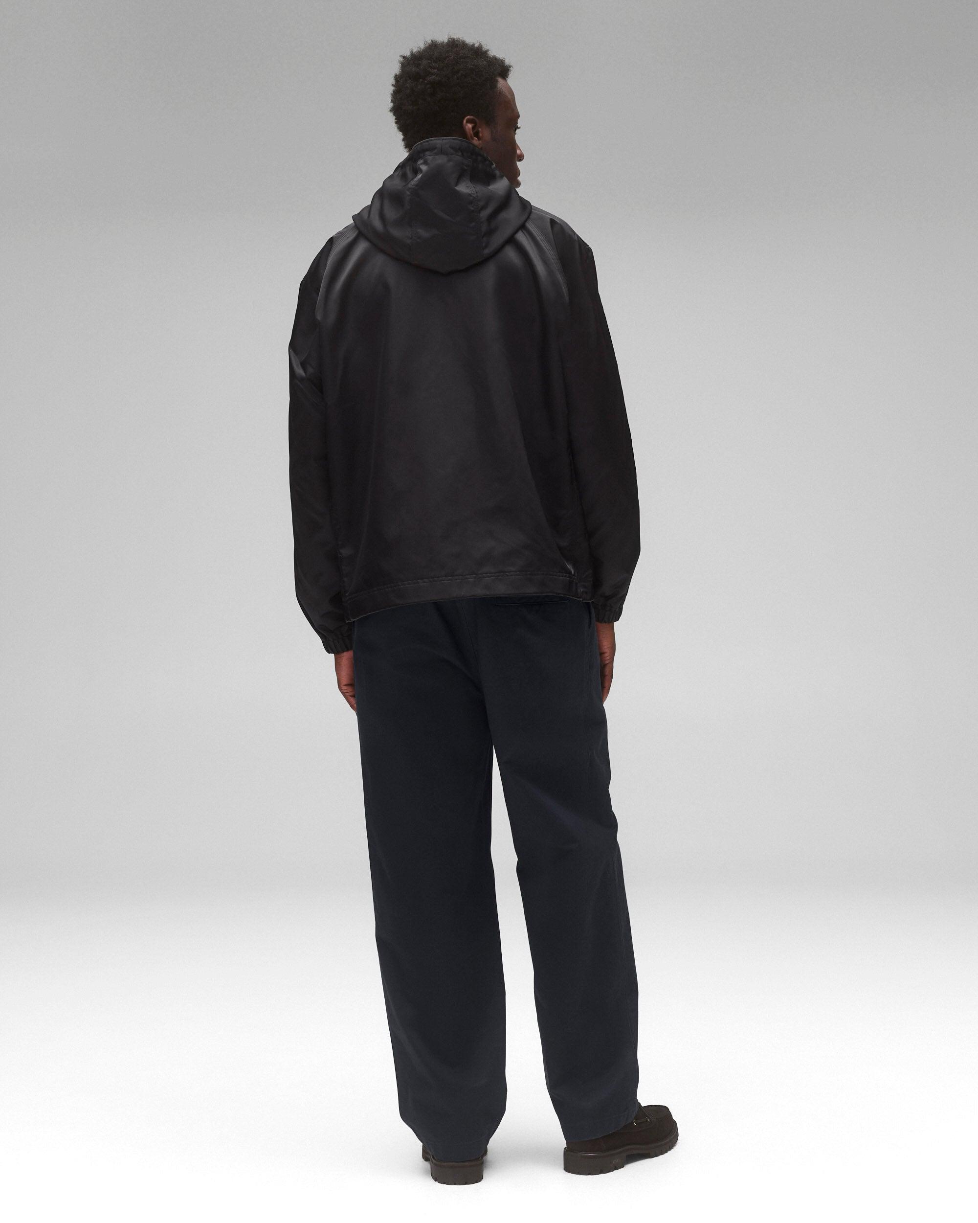 Nylon Twill Match Jacket Male Product Image