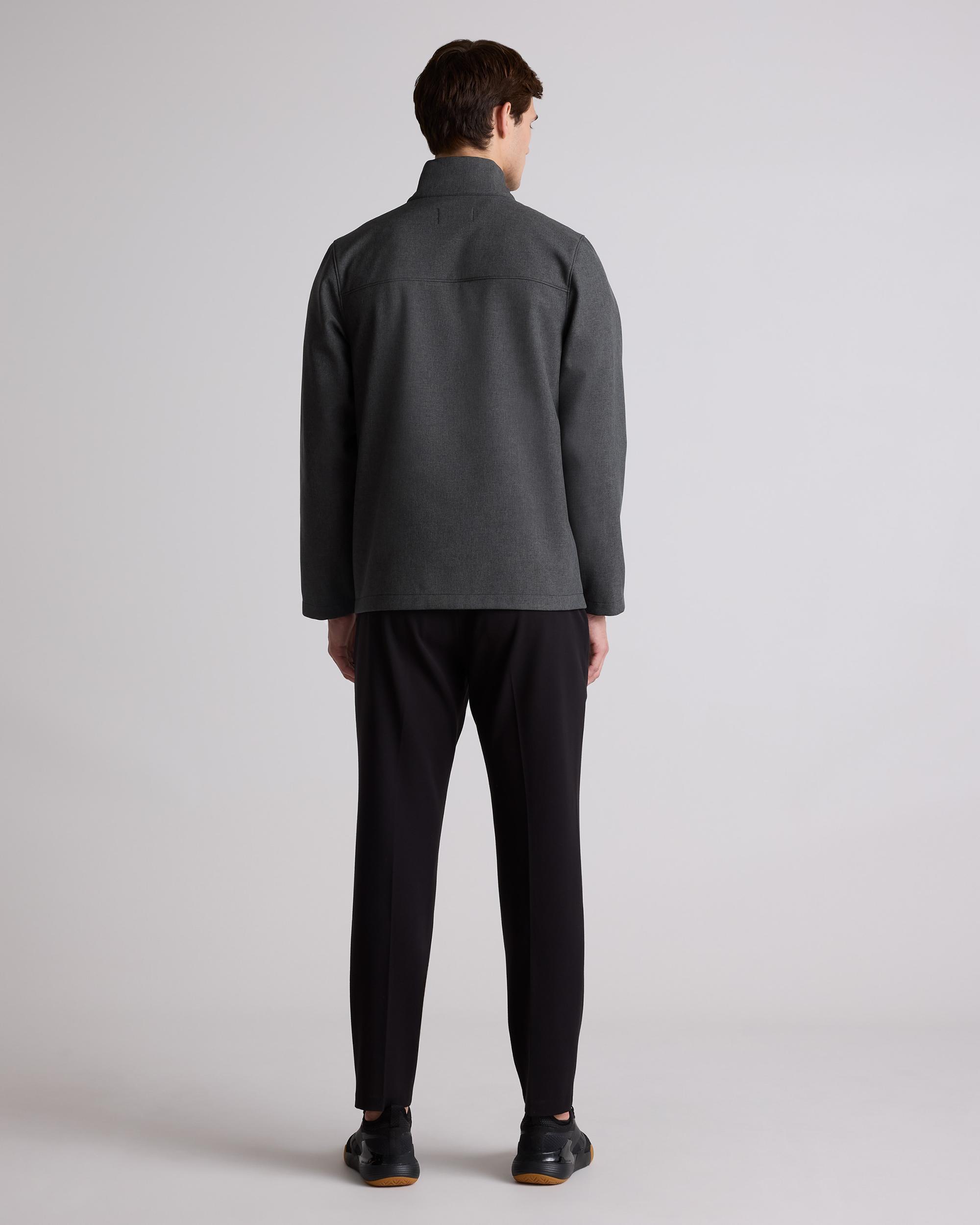 Quince | Men's Softshell Fleece-Lined Full-Zip Jacket Size XL, Recycled Polyester Product Image