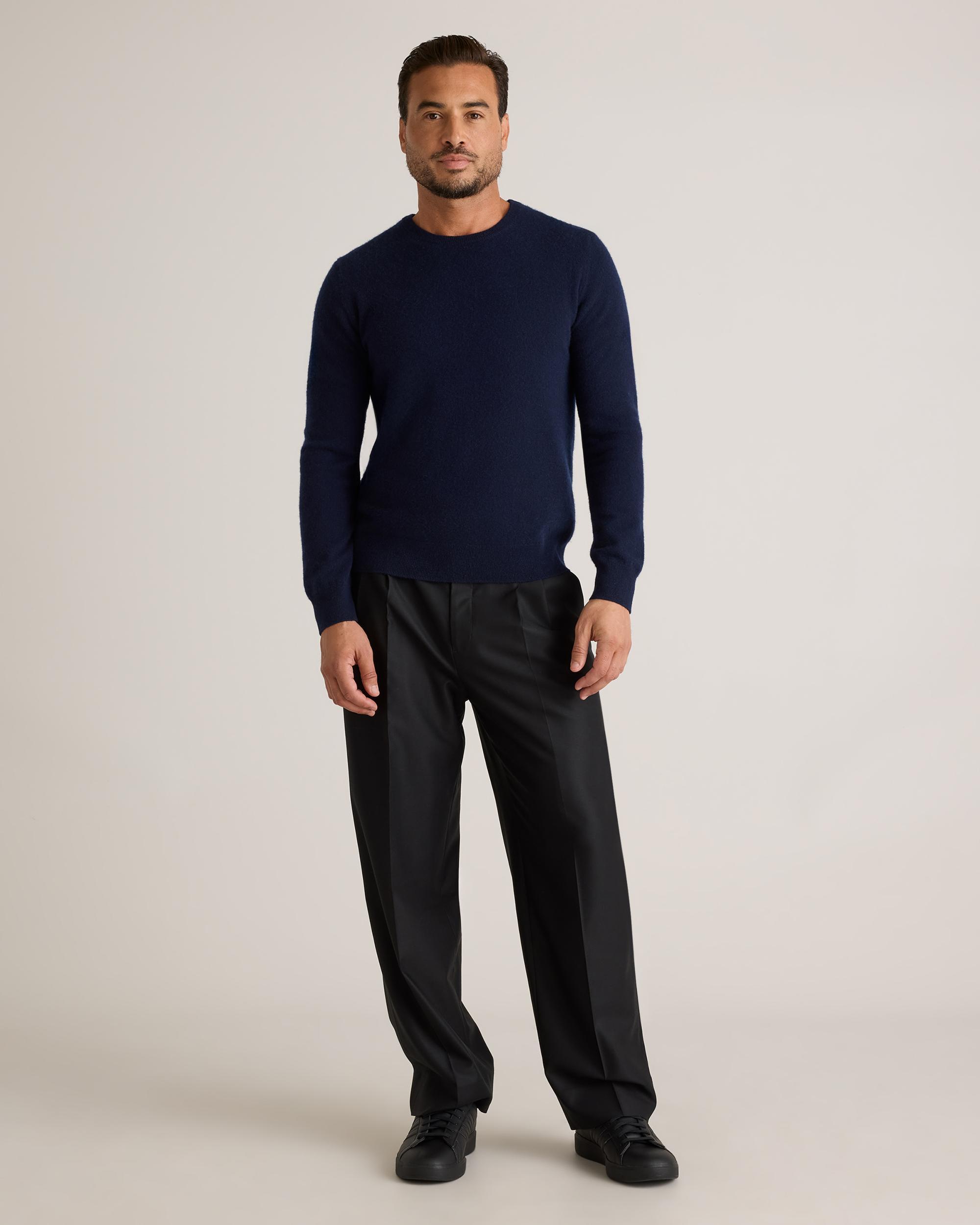 Quince | Men's Mongolian Cashmere Crewneck Sweater Product Image