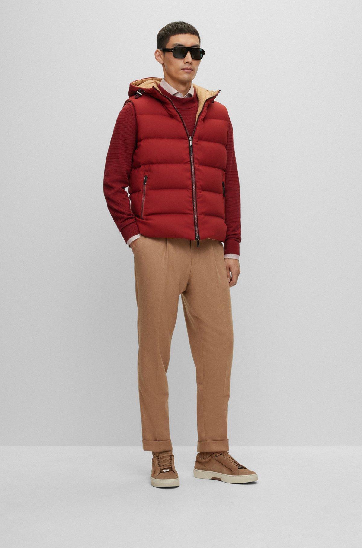 Mock-neck sweater in knitted silk Product Image