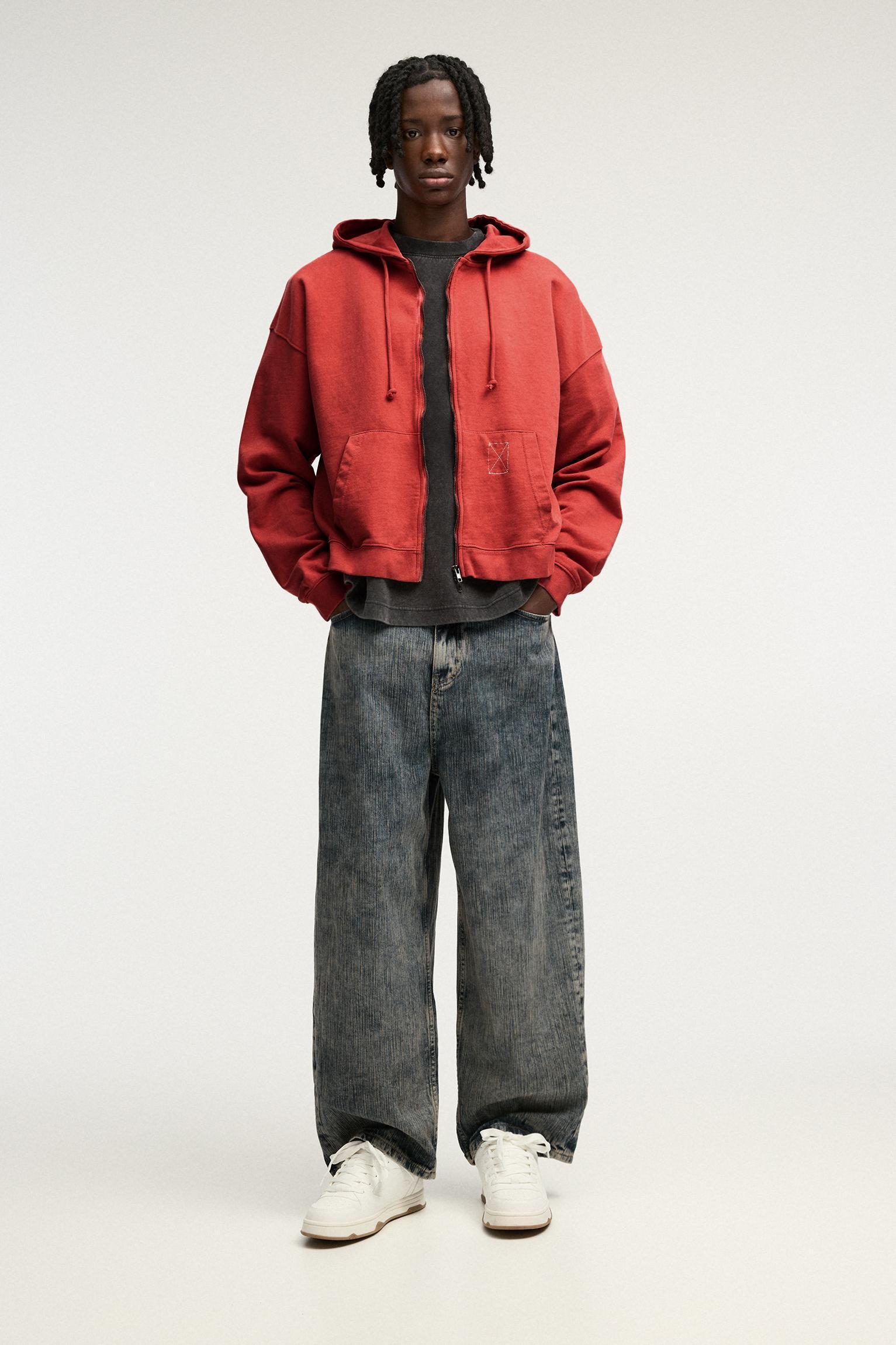 STWD zip-up hoodie Product Image