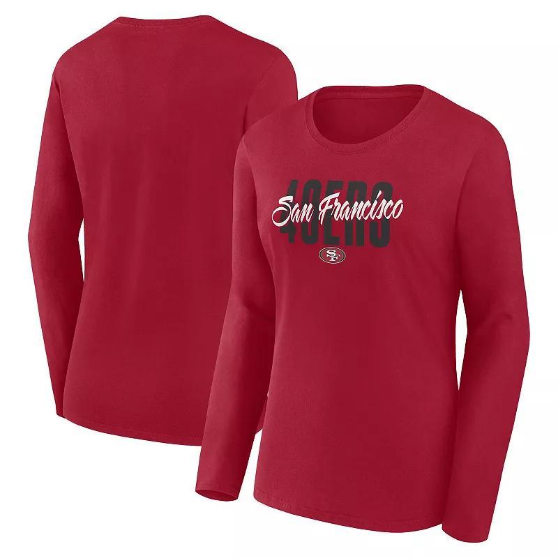 Women's Aqua Miami Dolphins Grip Long Sleeve T-Shirt, Size: XS, Turquoise A Product Image