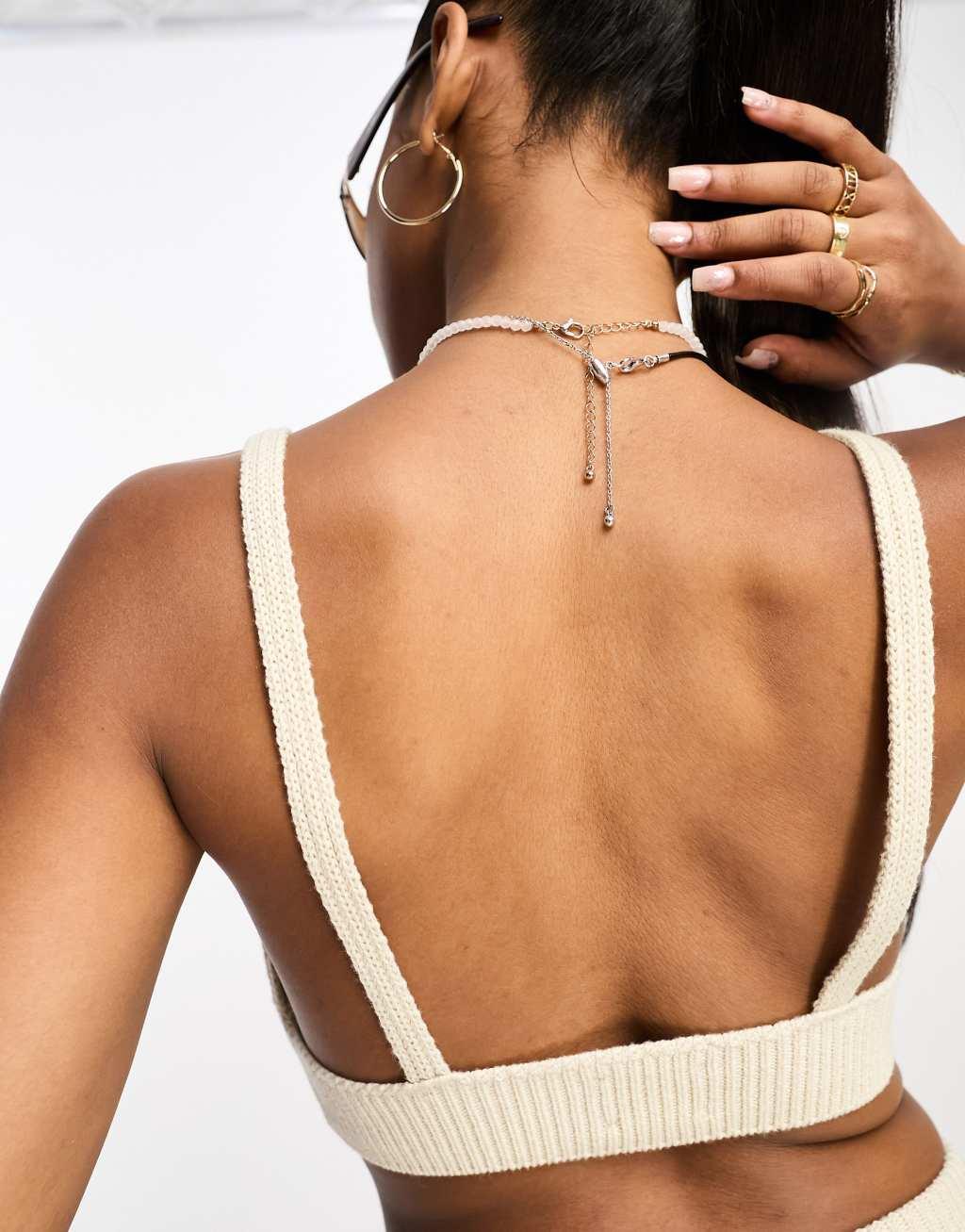 ASOS DESIGN crochet bralet Product Image