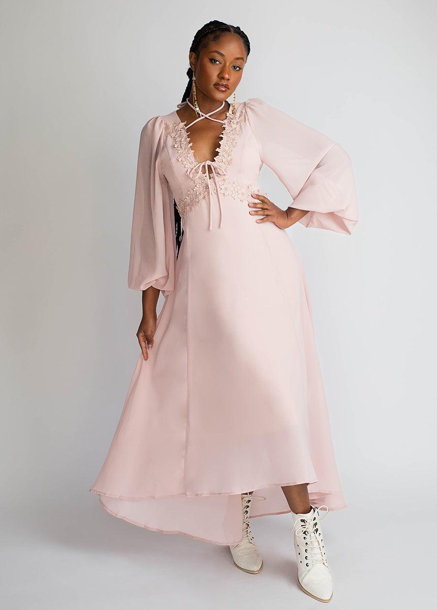 Niobe Dress in Blush Female Product Image