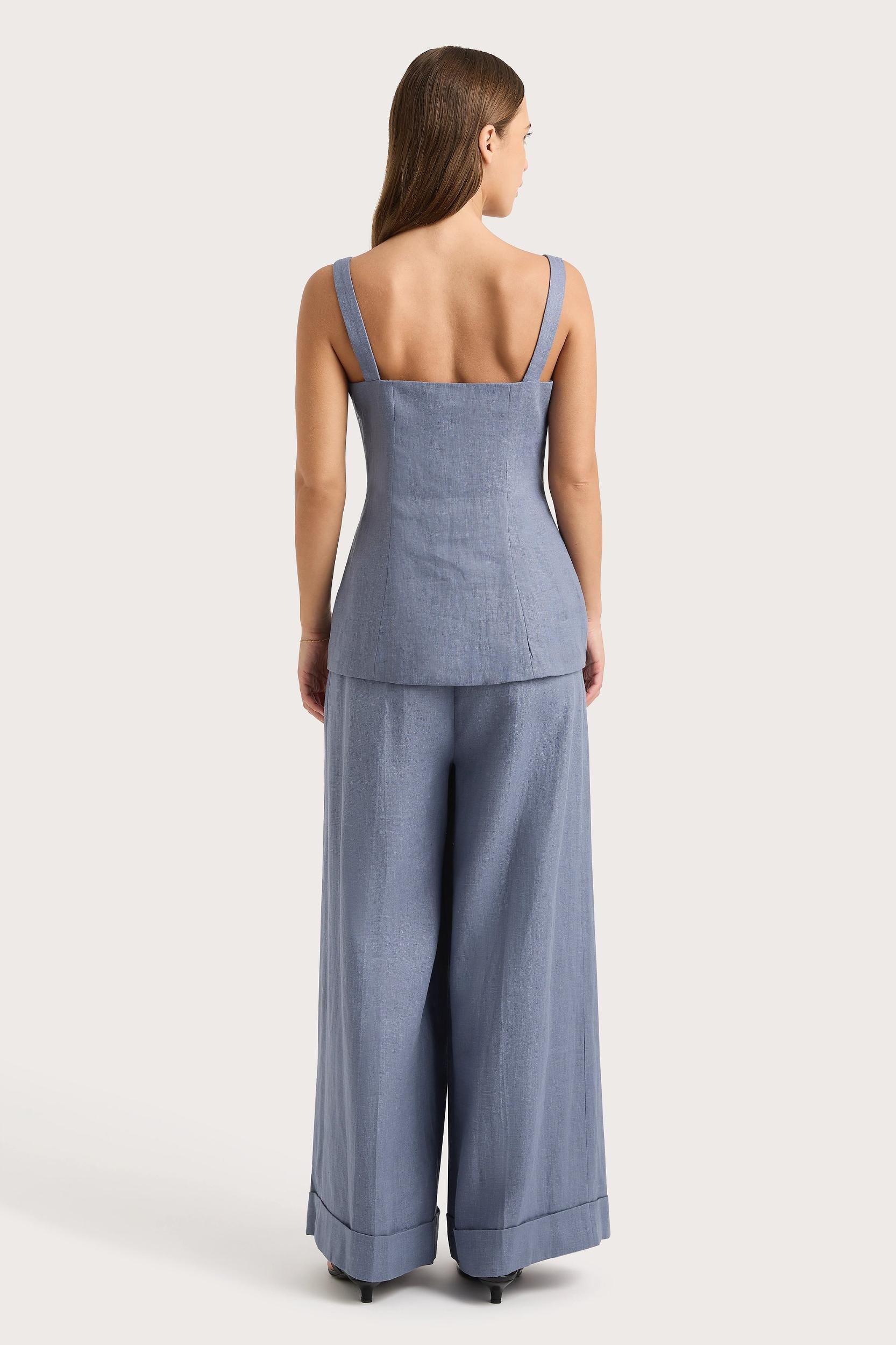 Corbiere Vest Cornflower Blue Product Image