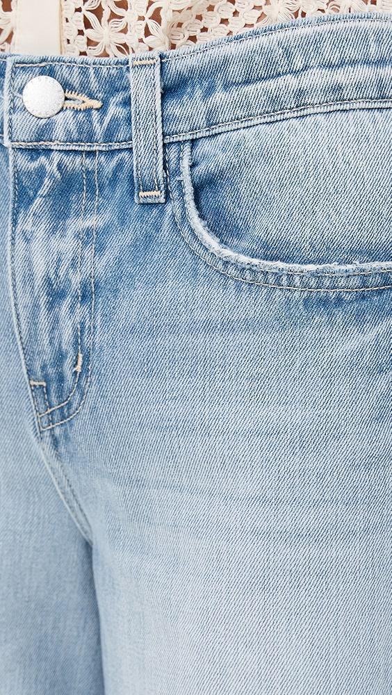 L'AGENCE Beau T-Seam Wide Leg Jeans | Shopbop Product Image