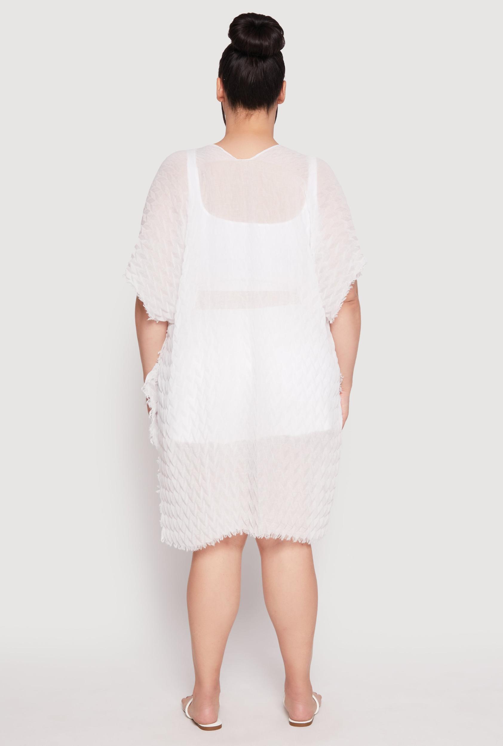 Chevron Cover Up Kimono Female Product Image