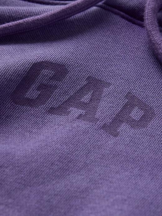 VintageSoft Cropped Camo Hoodie Product Image