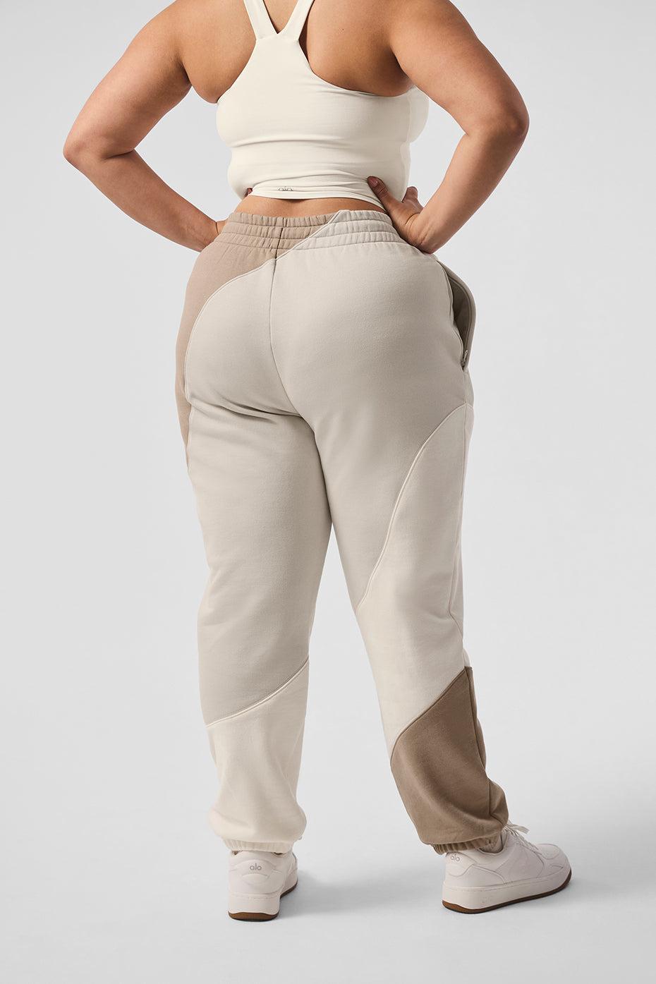 Make Waves Sweatpant - Ivory/Bone/Gravel Product Image