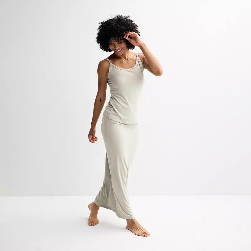 Women's Sonoma Goods For Life® Sleep Skirt, Size: Large, Ivory Silk Product Image