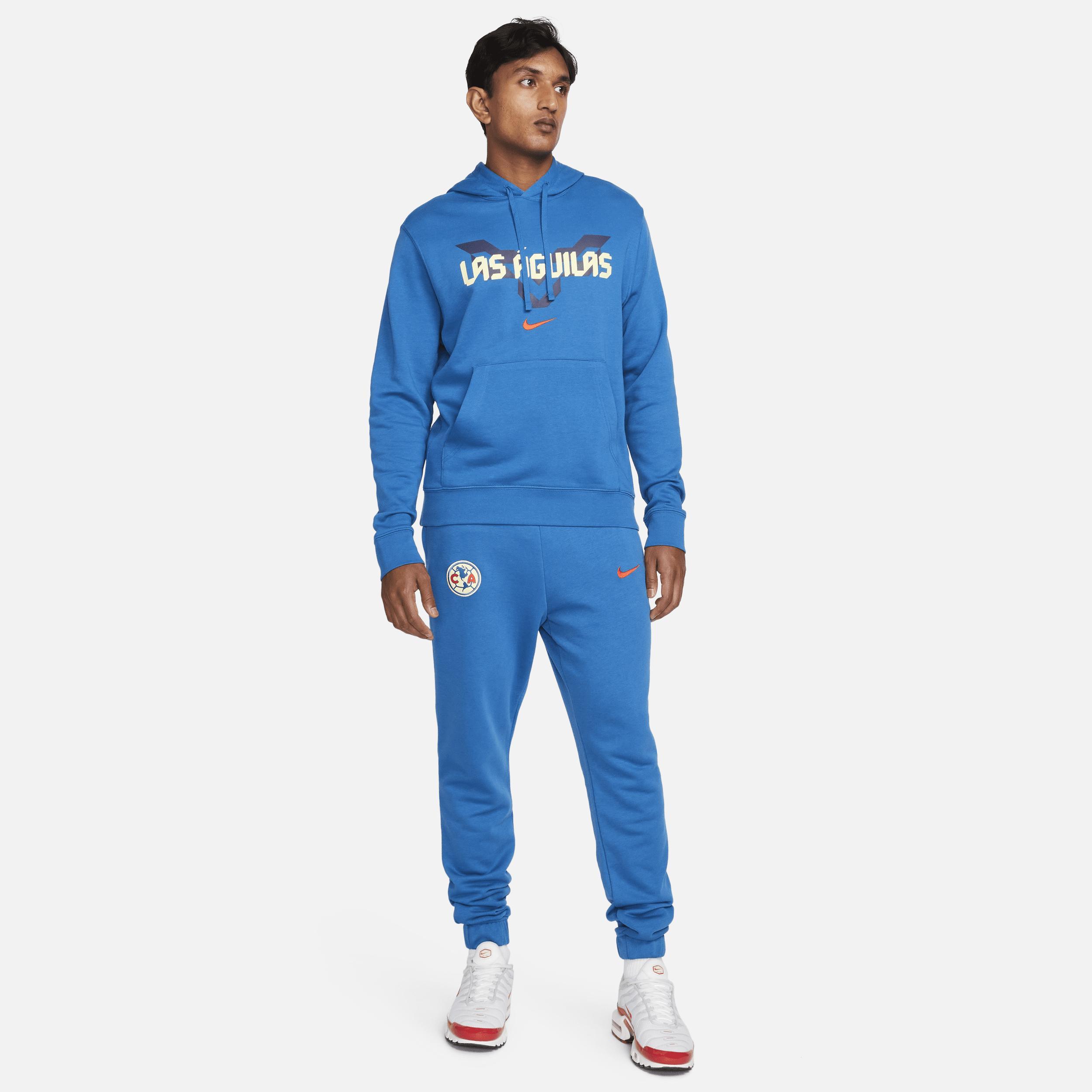 Men's Nike  Blue Club America Fleece Pants, Size: Small, Caf Blue Product Image