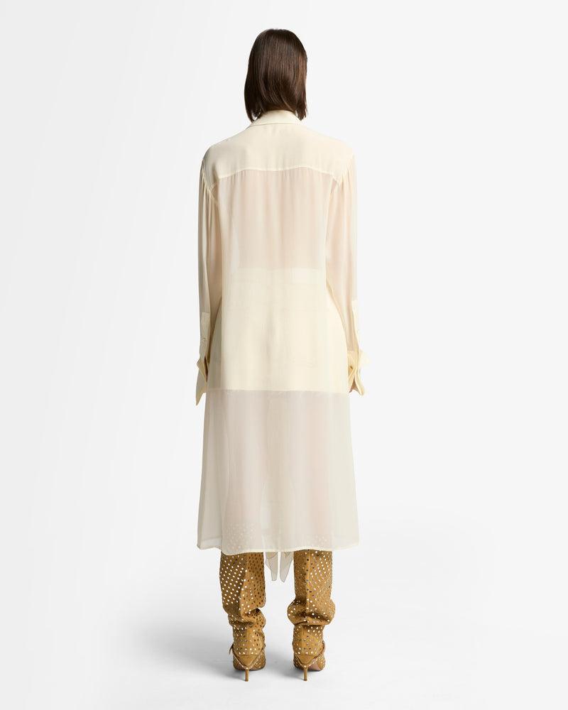 Silk Ruffle Dress Product Image