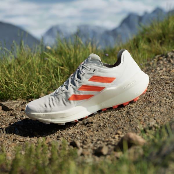 adidas Terrex Agravic Speed Trail Running Shoes Cloud White 10.5 Womens Product Image