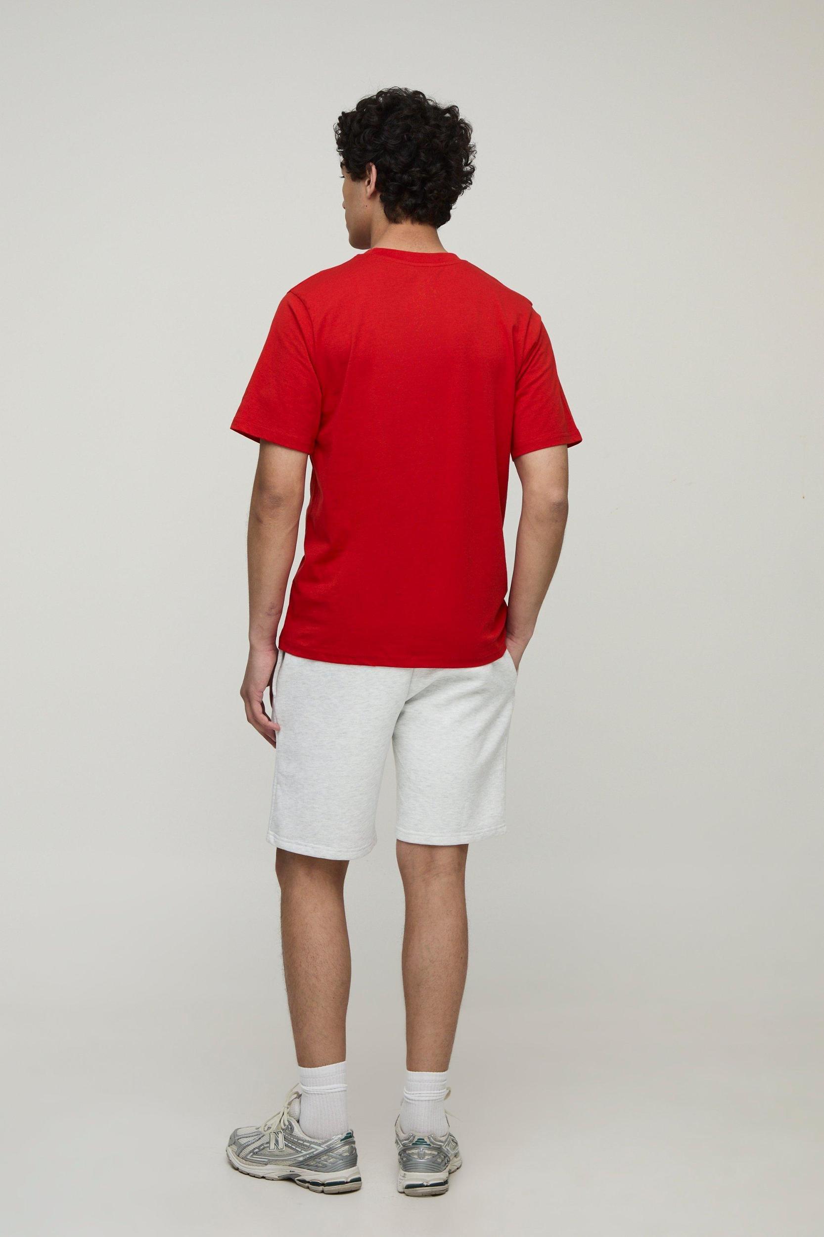 Regular Fit BM Signature Embroidered Crew Neck T-shirt | boohooMAN USA Product Image