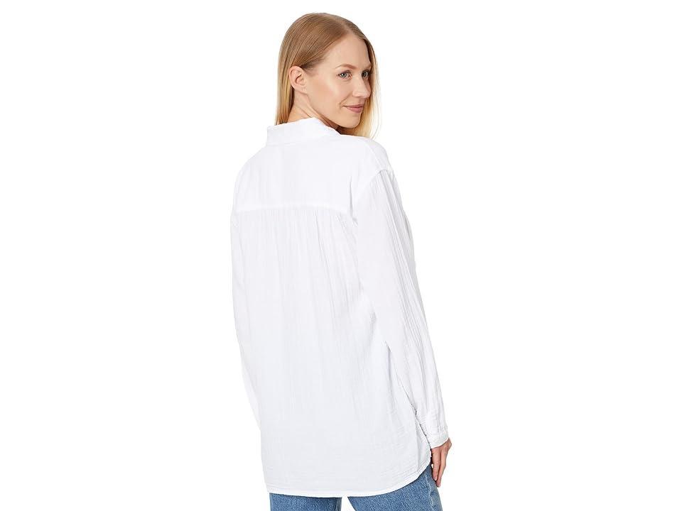 Mod-o-doc Long Sleeve Button-Up Shirt Women's Clothing Product Image