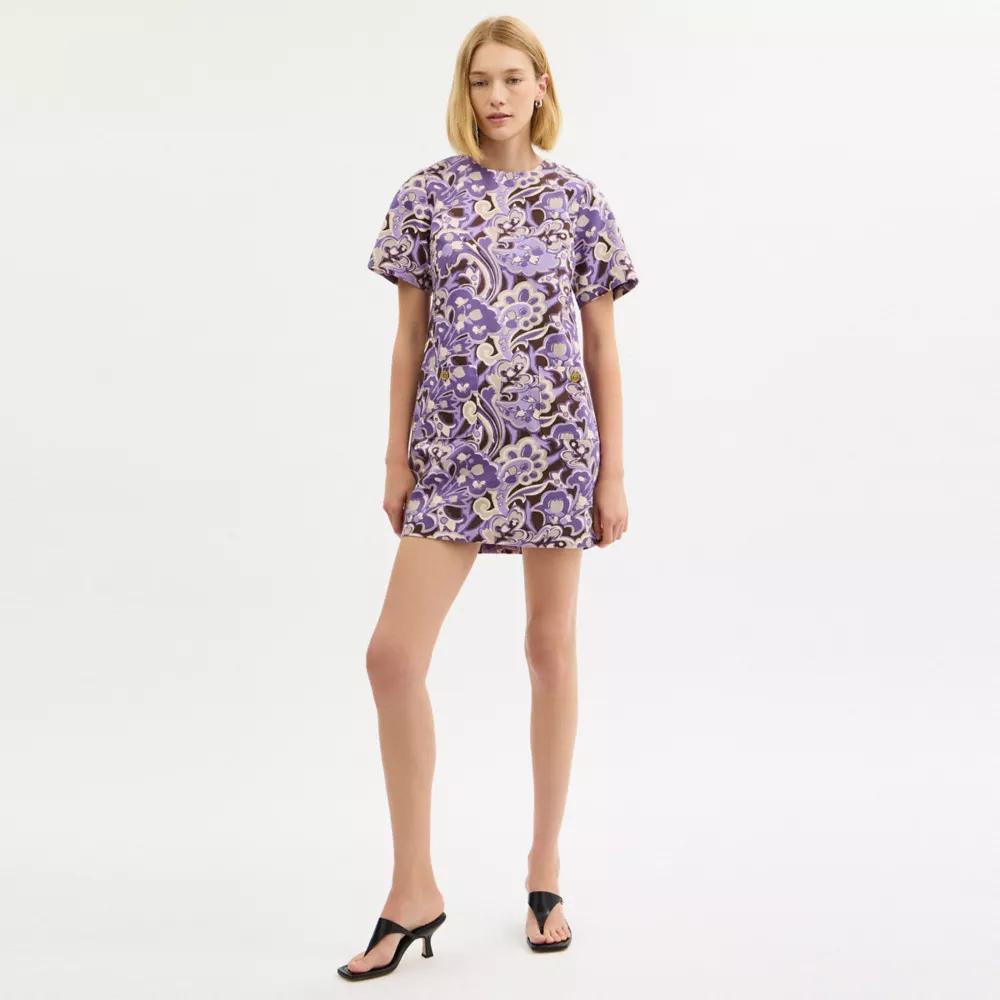 Canvas T Shirt Dress In Regenerative Cotton Product Image