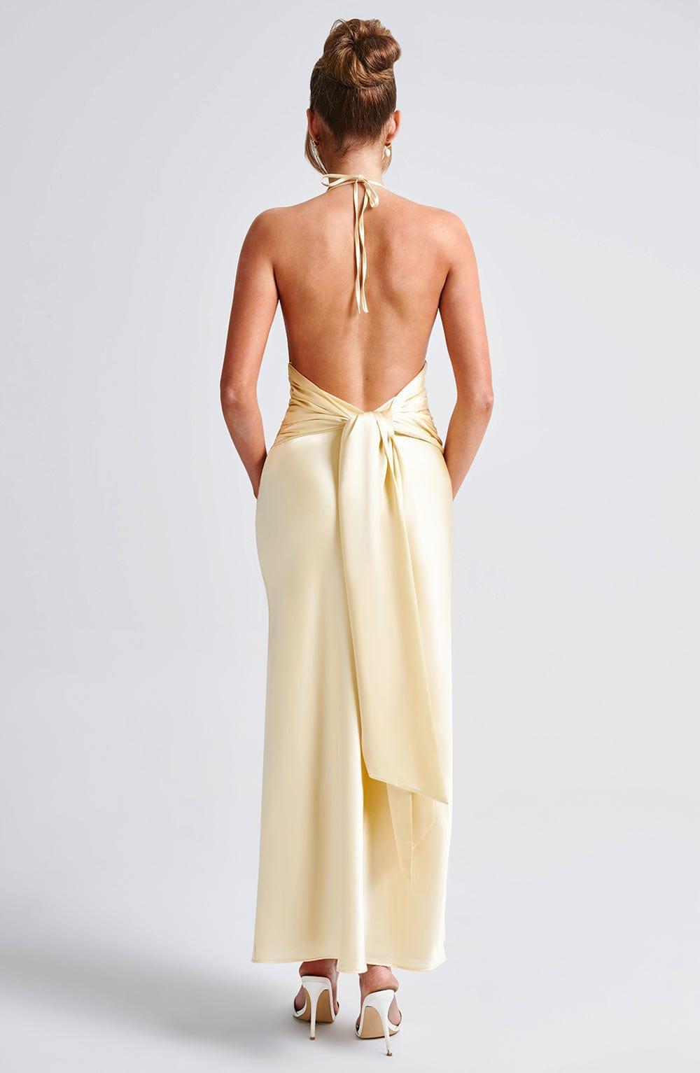 Kiandra Maxi Dress - Lemon Product Image